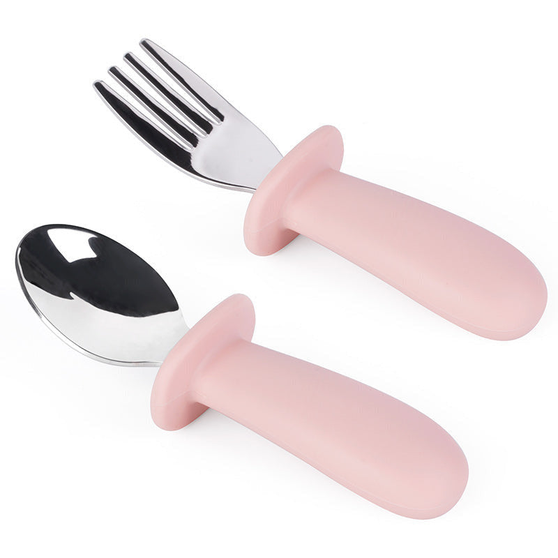 Silicone/Stainless Steel Cutlery Set