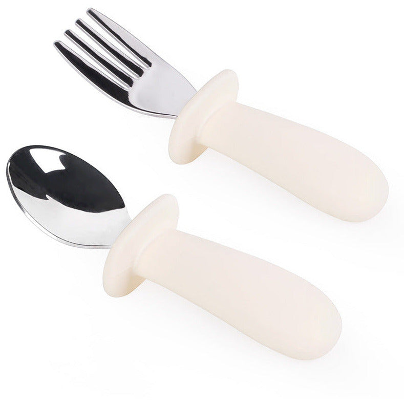 Silicone/Stainless Steel Cutlery Set